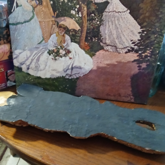 Hand Carved Wood Alligator Folk Art Primitive Cabin,VINTAGE,NICE GIFT.🐊 - Picture 5 of 12